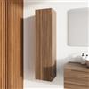 Parama Colonna bagno sospesa 120cm rovere scuro | Bako