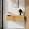 Parama Cassettone scorrevole 90cm rovere chiaro chiusura soft-close | Bako