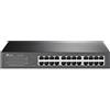 TP-Link Tl-Sg1024en (24 porte), Switch di rete, Nero