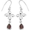 Meadows Orecchini Smoky Quartz Gemstone Gifts, in argento Sterling 925, Argento sterling, Quarzo fumé