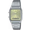 Casio Orologio Vintage AQ-230A-9AMQYES Orologio da donna in acciaio inossidabile