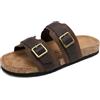 ARRIGO BELLO Pantofole Uomo Sandali Regolabile Fibbia Ciabatte Estive Scarpe da Spiaggia Traspirante EU41-46