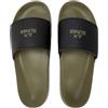 SUN68 Beach slippers logo 1911 verde militare/nero uomo US26SU22 X36101 Taglia scarpa: 42