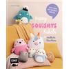 Edition Michael Fischer Happy Squishys häkeln - Niedliche Plüschtiere für Squishmallow-Fans: Die beliebtesten Tiere zum Kuscheln | Einhorn, Wal und Katze von mini bis riesengroß