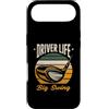 Golf Driver Sunset Golfing Custodia per iPhone Air Driver Life - Pilota da golf retrò Big Swing