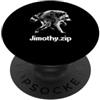 Jimothy The Short Spined Raccoon Co. Meme di Jimothy Raccoon Zip My Spirit Animal Seattle Raccoon PopSockets PopGrip Adesivo