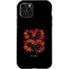 The Botany Bureau Custodia per iPhone 11 Pro Illustrazione giapponese della pianta dell'acero Acer palmatum