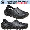 Crocs Echo RO Clog Traverse nero multi 214184-0C4 taglia unisex