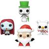 Funko Pocket POP! Nightmare Before Christmas - Jack Skellington Tree 4 Pack