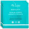 LEPO | Bodylift + Scrub Corpo 3x40g, Trattamento Esfoliante con Sale Marino e Oli Naturali, Confezione da 3, Per una Pelle Vellutata e Radiosa
