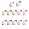 Warmhm 12 Pezzi Mantello in Rayon per Lampada a Petrolio Doppia Testa, Resistente al Vento e Facile da Installare, Accessorio Compatto per Illuminazione e attività All'aperto