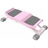predolo Stepper da Compatto Macchina Step Domestica Pedana Fitness Attrezzo Cardio con Schermo Digitale Materiale E Acciaio Movimento Gambe Salvaspazio Adatto, Rosa