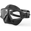 Ronyme Maschera Subacquea Occhialini Nuoto Maschera per Immersione Lenti Ampie Antiriflesso Silicone con Coprinasi Sigillo Delicato Comfort Duraturo Messa a , Nero , Taglia Unica