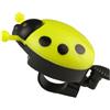 CTIRCHIU Campanello Struttura per Bicicletta e Giallo Coccinella Forma di Suono Chiaro Plastica Dura e Lega di Alluminio, Facile da Rimuovere Colore Casualedatto a Manubri