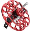 HUSHUI Attrezzo da Pesca Wind Fire Wheel Mulinello da Spinning Portatile Interamente in Metallo per Uomini da Pesca All'aperto Diametro 3,9 Pollici Durevole
