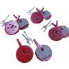 KUAWDON Misura per SRAM Misura per Avid BB5 Misura per Promax DC710 DC720 DC913 MTB Bike Pastiglie Freno a Disco Idraulico Disco per Bicicletta(4pairs)