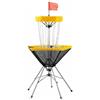 AsrMyjcx Bersaglio da Lancio Golf Rete per Allenamento Supporto Pieghevole Portatile Fissaggio con Picchetti Tela Oxford Rete Nylon Telaio Robusto Adatto per