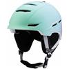 Qianly Casco da Adulto Casco Snowboard Casco Protettivo Invernale Copricapo Antisfondamento con Semi Calotta E Sensazione Sicura in Testa Adatto per Piste da, Blu Sognante, M 55-58CM