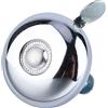 DAUERHAFT Campanello per bici, Retro Lega di alluminio Anello in metallo Bicicletta Ciclismo Manubrio Corno sonoro Campanello Allarme acustico Silve Resistente per la caccia in bicicletta Campeggio Viaggi di ad