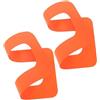 SHINEOFI 2 Pezzi Patch per Scatola Pinna da Surf Arancione Connettore Slot Pinna Paddle Board Ricambio SUP Resistente e Facile da Montare per Stabilità e Controllo