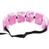 Amagogo Cintura Galleggiante Bambini Nuoto Flottante Allenamento con Blocchi Schiuma Forma Rettangolare Regolabile con, Rosa, Bianco