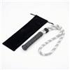 Baoblaze Attrezzatura Allenamento Tennis Corda Allenamento Tennis Strumento per Meccanica Colpi Fune Allenamento Continuo Presa Comoda Poliestere E PU con, Bianco