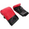 GOOHOCHY Guanti da Boxe Mezze Dita in Pu Rossi, 1 Paio, Adulti