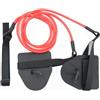 Ronyme Ausilio per Allenamento Nuoto Palette Mano Cinghia Resistenza Attrezzo Braccia Paddle Secco Portatile Facile Montaggio, Rosso, Triangolare Antiruggine 30 Libbre