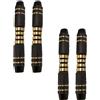 Abaodam Barili Freccette Elettroniche Soft 16g in Rame Nero, 4 Pezzi