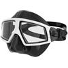 Harilla Maschera Subacquea Occhialini Nuoto Visiera Trasparente Lente Panoramica Riduzione Abbagliamento Bordo Silicone Aderente Tenuta Stabile Traspirazione , Nero E Bianco , Taglia Unica