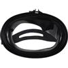 COHEALI Maschera da Sub Occhialini da Nuoto HD Wide View, Lente Singola Ovale, Pp Pvc Silicone, Comfort Ergonomico e Regolazione Facile, Nera, per Adulti e Adolescenti, Piscina e Ambienti