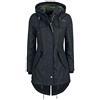Brandit Mash Lake Parka Girls Donna Parka verde oliva