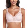 Lemorosy Reggiseno Minimizer Donna Coppe Piene Senza Ferretto | Non Imbottite Taglie Forti Comodo per uso quotidiano Tenuta forte e sostegno sicuro tutto il giorno Spalline larghe