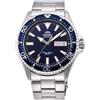 Orient Kamasu/Mako III - Orologio da polso da uomo automatico a carica manuale sportivo in acciaio o silicone - Divers' watch subacqueo con corona a vite e vetro zaffiro