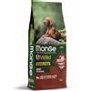 Monge BWild Grain Free Formula All Breeds Adult Agnello con Patate e Piselli 12 kg Crocchette per Cani Adulti
