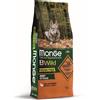 Monge BWild Grain Free Formula All Breeds Adult Anatra con Patate 12 kg Crocchette per Cani Adulti