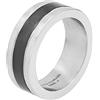 TOM TAILOR - Anello da Uomo in Acciaio inox