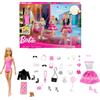 Mattel Barbie Doll Holiday Advent Calendar with 24 Clothing and Accessory Surprises Inc