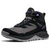 KEEN Donna Hightrail Mid Altezza Durevole Isolato Pelle Impermeabile Neve, Nero/Viola Aster, 39 EU
