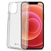 Celly Custodia trasparente per iPhone 12 Mini, custodia protettiva in silicone Gelskin TPU flessibile antiurto e antigraffio