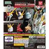 Mobile Suit Gundam Head Accessory set completo 6 Gacha NUOVO