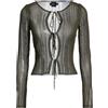 PINKO - Cardigan - Verde militare