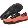 SAGUARO Scarpe da Sport Acquatici Uomo Donna Scarpette Scoglio Traspiranti Leggere Scarpe da Immersione per Piscina Spiaggia Canottaggio Mare Fiume Surf Vela Acqua Cycling, Arancione Carota, 40 EU