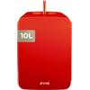 EVVO Frigorifero Mini F10 (rosso), 10 L - Frigorifero Cosmetico e Trucco | Mini Frigorifero Portatile Creme, Bellezza e Skincare | Mini Frigorifero Silenzioso | Funzione Freddo e Calore | Connessione