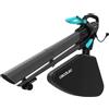 Cecotec Aspiratore e Soffiatore di Foglie con Cavo Airforce 3300 Crush&Go. 3300W, Velocità Aria 270km/h, Funzione Triturazione, Tubo con Bocca XL, 6 Velocità, Sacco Raccolta 40L