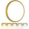 Peasur Plafoniera LED Soffitto, 3000/3500/4000/5000/6500K 24W IP54 Impermeabile Lampada da Soffitto, Sottile Plafoniera Bagno per camera da letto, Cucina, Soggiorno, Balcone, Ø30cm