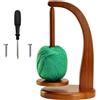 Zbozzba Yarn Winder,Avvolgitore in Lana, per Accessori a Maglia, Uncinetto e Regali, Supporto Magnetico per Rotolo di Filo (Colore retrò)
