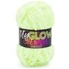 Lion Brand Yarn Filo di ciniglia fosforescente, per lavori a maglia, uncinetto e artigianato, confezione da 1