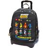 Tinta Unita TintaUnita Carrellino Trolley con Zaino Cross System con 4 Ruote Stumble Guys Scuola 2026 2027