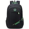 Mixroom - Zaino da Viaggio Scuola per Lavoro Sport Uomo Donna Unisex Sportivo Grande Casual Porta PC Portatile fino ai 15.6 Z34 Colore Nero verde
